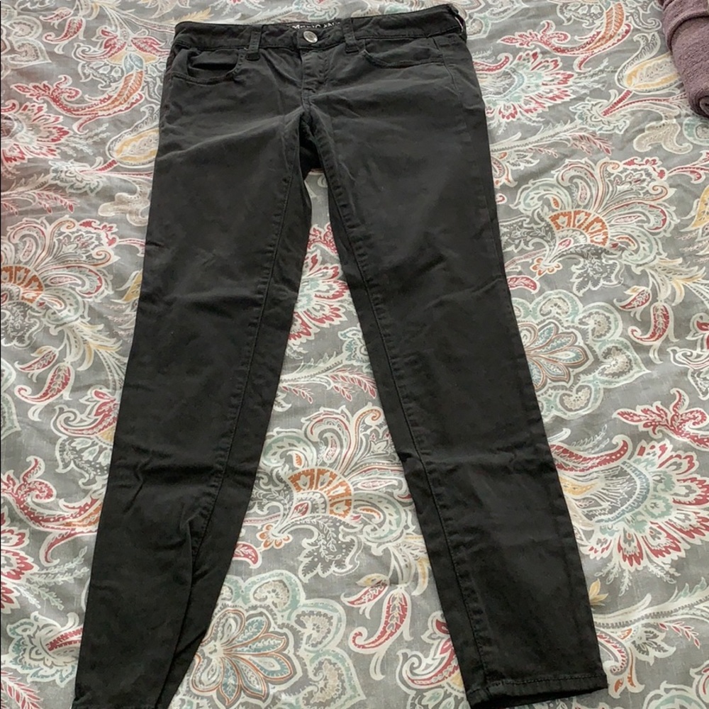 Deep green pants